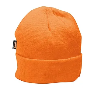 Portwest B013 Zimowa z Ociepleniem Czapka, Regularny, Rozmiar Jeden, Pomaranczowy - Czapki damskie - miniaturka - grafika 1