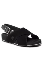 Sandały damskie - Timberland Sandały Malibu Waves Basic X Trap TB0A41KQ0151 Czarny - miniaturka - grafika 1