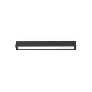 Nowodvorski Lampa sufitowa STRAIGHT LED black ceiling dł. 60cm czarny 7597 - Lampy sufitowe - miniaturka - grafika 1