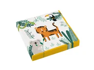 Dekoracje i nakrycia stołu na imprezę - Amscan Serwetki urodzinowe Safari - 33 cm - 16 szt. 9909348 - miniaturka - grafika 1