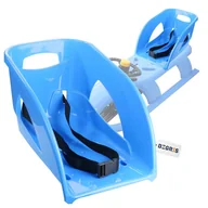 Sanki i ślizgacze - OPARCIE DO SANEK SANKI Z OPARCIEM PLASTIKOWE ŚLIZGI Z KIEROWNICA BULLET - miniaturka - grafika 1