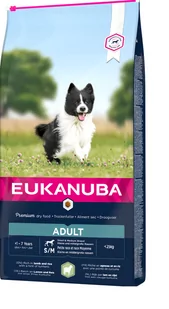 Eukanuba Adult Small&Medium Breed Rich In Lamb & Rice 12kg - Sucha karma dla psów - miniaturka - grafika 1