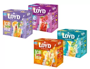 Herbata Na Zimno ICE TEA mix smaków Cold 4 x LOYD - Herbata - miniaturka - grafika 1