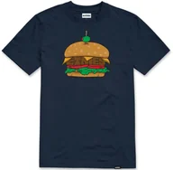 Koszulki męskie - t-shirt ETNIES ETNIES BURGER TEE NAVY - miniaturka - grafika 1