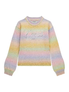 Guess Sweter 166043 Kolorowy Classic Fit - Swetry dla chłopców - miniaturka - grafika 1