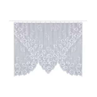 Firana żakardowa AGATA 300 x 150 cm biały - Firany - miniaturka - grafika 1