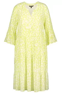 Ulla Popken Sukienka damska, zielony sienny, 50 - Sukienki - miniaturka - grafika 1