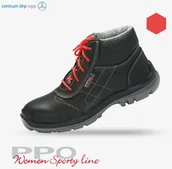 Obuwie robocze - TRZEWIKI BEZPIECZNE Z PODNOSKIEM KOMPOZYTOWYM I NIEMETALOWĄ WKŁADKĄ ANTYPRZEBICIOWĄ PPO STRZELCE OPOLSKIE MODEL 556, PN-EN ISO 20345, S3, SRC - miniaturka - grafika 1