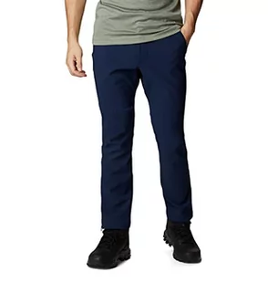 Columbia Męskie spodnie grzewcze Passo Alto III, Collegiate Navy, 34 - Spodenki męskie - miniaturka - grafika 1