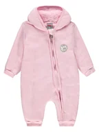 Pajacyki dla niemowląt - Dziewczęcy pajac ocieplany bez stópek różowy Kanz r.56 - miniaturka - grafika 1