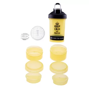 IQ Shaker IQ BETA 57024-BUTTERCUP/BLK - Shakery i bidony sportowe - miniaturka - grafika 1