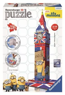 Ravensburger 216 puzzle 3D Minionki Big Ben R_PR-125890 - Puzzle - miniaturka - grafika 1