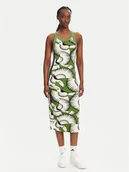 Sukienki - adidas Sukienka codzienna FARM Premium JD6314 Zielony Slim Fit - miniaturka - grafika 1