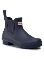 Kalosze damskie - Hunter Kalosze Original Chelsea WFS2078RMA Granatowy - miniaturka - grafika 1