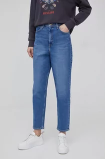 Spodnie damskie - Lee jeansy STELLA TAPERED USED ALTON damskie high waist - grafika 1