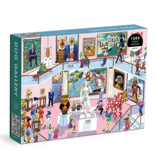 Dog Gallery 1000 Piece Puzzle - Pozostałe książki - miniaturka - grafika 1