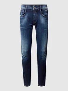Jeansy o kroju slim fit z dodatkiem streczu model ‘Anbass’ – ‘Hyperflex Bio’ - Spodnie męskie - miniaturka - grafika 1