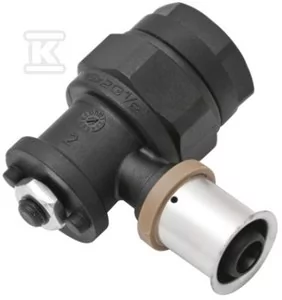 Podejście do baterii KAN-therm Press PPSU 20x2 G1/2" z (korkiem i nakrętką M8) - Akcesoria hydrauliczne - miniaturka - grafika 1