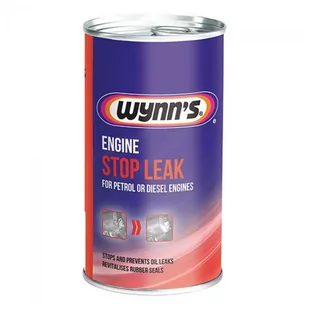 WYNNS Engine Stop Leak 325ml puszka - przeciw wyciekom olej z silnika - Dodatki do paliw - miniaturka - grafika 1
