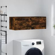 Szafki na klucze - vidaXL Szafka wisząca, przydymiony dąb, 100x36,5x35 cm - miniaturka - grafika 1
