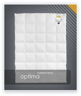 OPTIMA kołdra całoroczna, puch 85% AMZ - Kołdry OPTIMA kołdra całoroczna, puch 85% AMZ - Kołdry - miniaturka - grafika 1