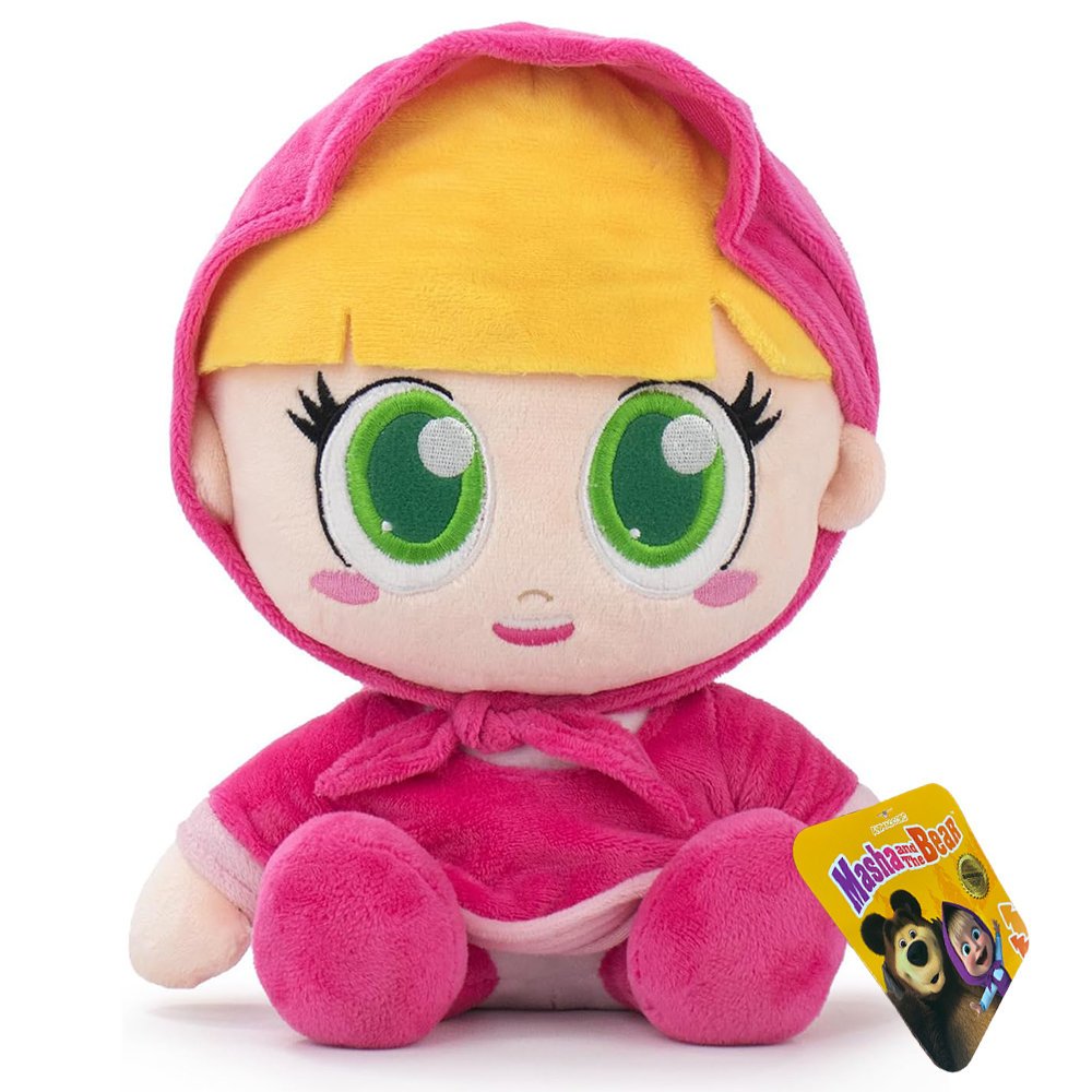 Masza i Niedźwiedź Maskotka Masza 22 cm Dziewczynka Masha Pluszak Lalka