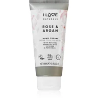 Kremy i maski do rąk - I Love Naturals Rose & Argan krem nawilżający do rąk z różanym aromatem 100 ml - miniaturka - grafika 1
