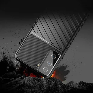Thunder Case etui Samsung Galaxy A14 5G silikonowy pancerny pokrowiec czarne - Etui i futerały do telefonów - miniaturka - grafika 3