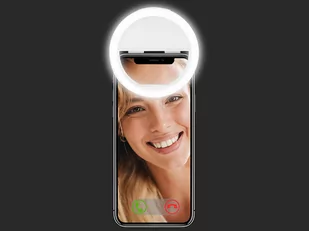 Tracer Lampa pierścieniowa Selfie Klips Na Laptop - Gadżety USB - miniaturka - grafika 1