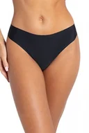 Majtki damskie - Gatta ultra comfort 1589s czarne stringi damskie - miniaturka - grafika 1