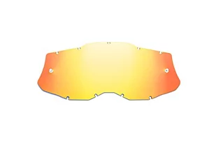 Seecle SE-41S274-HZ Pomarańczowy lustrzany obiektyw kompatybilny do okularów/maski100% RACECRAFT 2 / STRATA 2 / ACCURI 2 / MERCURY 2 - Gogle i okulary motocyklowe - miniaturka - grafika 1