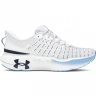 Buty sportowe damskie - Damskie buty do biegania Under Armour UA W Infinite Elite - białe - miniaturka - grafika 1