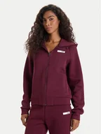 Bluzy damskie - EA7 Emporio Armani Bluza 7W000675 AF13151 M5064 Bordowy Regular Fit - miniaturka - grafika 1