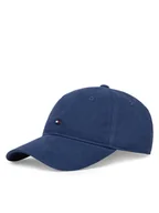 Czapki męskie - Tommy Hilfiger Czapka z daszkiem Th Flag '85 Soft 6 Panel Cap AM0AM12531 Granatowy - miniaturka - grafika 1