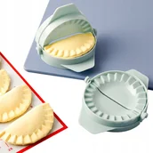 Formy do ciast - MASZYNKA do lepienia PIEROGÓW 2w1 KÓŁKA Pierożnica WYCINARKA ABS - miniaturka - grafika 1