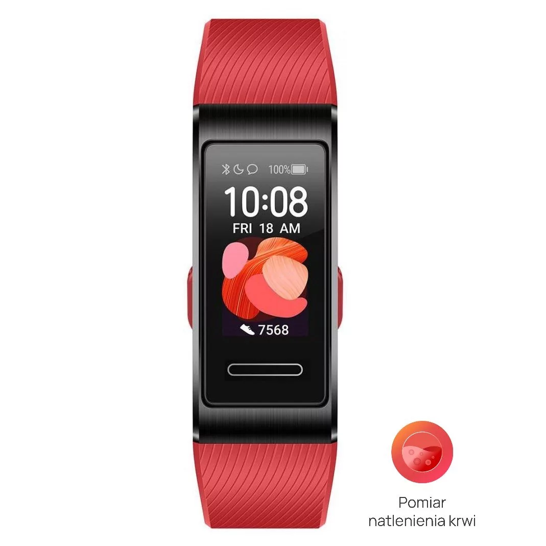 Huawei Band 4 Pro Czerwony