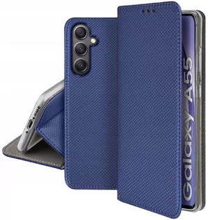 Portfele - Etui do Samsung Galaxy A55 | A55 5G SMART MAGNET CASE PORTFEL + SZKŁO 9H - grafika 1