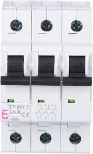Ogranicznik mocy ETIMAT T 3p 25A - Bezpieczniki elektryczne - miniaturka - grafika 1