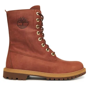 Trzewiki Timberland Premium 8-Inch Waterproof TB0A43MXEM41 Brązowy - Botki damskie - miniaturka - grafika 1