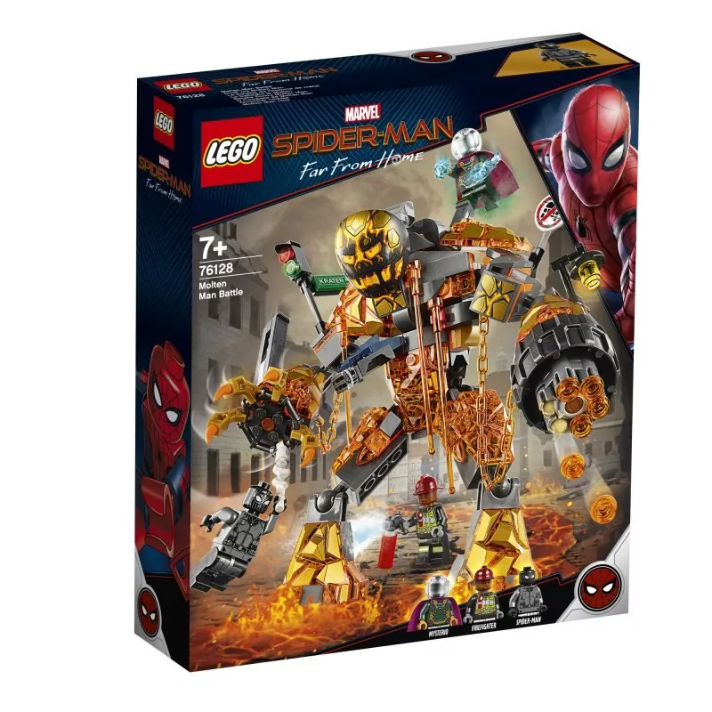 LEGO Super Heroes Marvel Bitwa z Molten Manem 76128