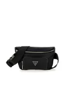 Nerki - Guess Nerka Certosa Saffiano Smart Mini Bags HMECSA P3332 Czarny - miniaturka - grafika 1