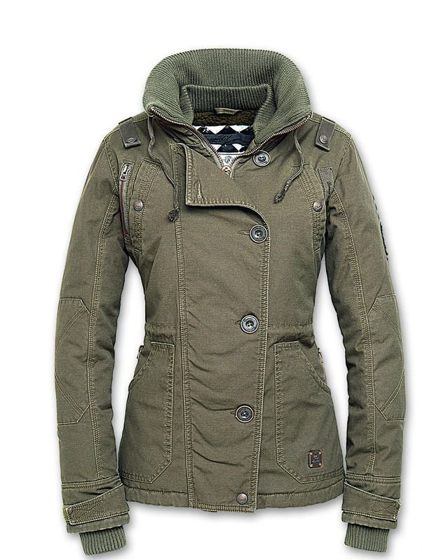 kurtka damska M65 NELLY OLIV, zimowa-L