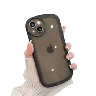 Etui i futerały do telefonów - CLIPPER GUARDS Silikonowe etui na iPhone 14, ulepszone etui na telefon komórkowy, miękka wyściółka z mikrofibry o przekątnej ekranu 15,5 cm, kolor czarny - miniaturka - grafika 1