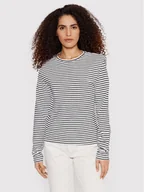 Bluzki damskie - Pieces Bluzka Vilise 17124360 Biały Regular Fit - miniaturka - grafika 1
