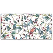 Podkładki na biurko - Mata ochronna na biurko Ptaki w malinach 120x60 cm, Dywanomat - miniaturka - grafika 1