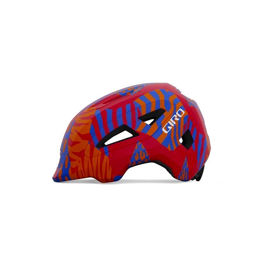 Kask dziecięcy Giro Scamp II Mat Red Animal XS
