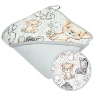 Okrycia kąpielowe dla dzieci - Okrycie Kąpielowe Kapturek 95X95 Ręcznik Ankras - miniaturka - grafika 1