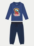 Bluzki damskie - Guess Komplet bluzka i spodnie I4BG09 I3Z13 Kolorowy Regular Fit - miniaturka - grafika 1