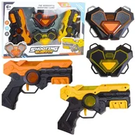 Zabawki militarne - Zestaw pistoletów z tarczami - miniaturka - grafika 1