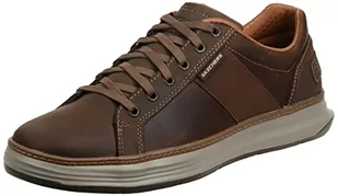 Skechers Męskie trampki Moreno Winsor, ciemnobrązowa skóra, 42 EU - Trampki męskie - miniaturka - grafika 1